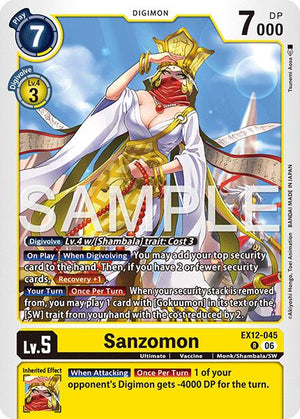 Sanzomon [EX12-045] [Digital World Shambala]