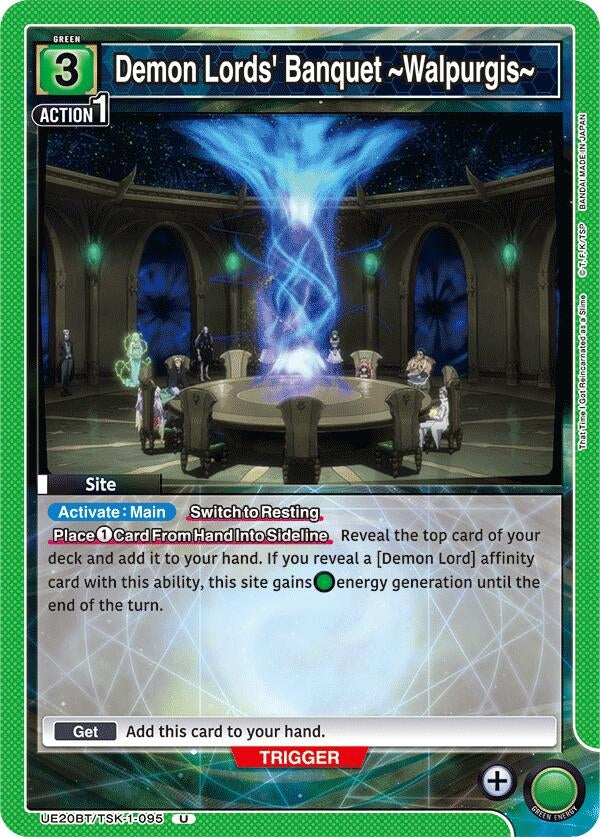 Image for Demon Lords' Banquet ~Walpurgis~ (UE20BT/TSK-1-095) (UE20BT) - Union Arena