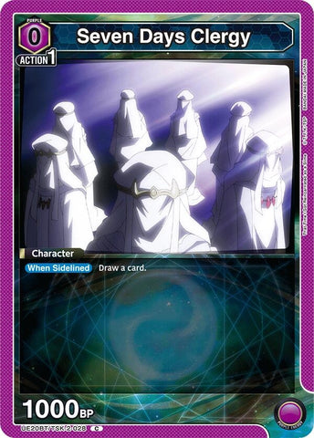 Image for Seven Days Clergy (UE20BT/TSK-2-028) (UE20BT) - Union Arena