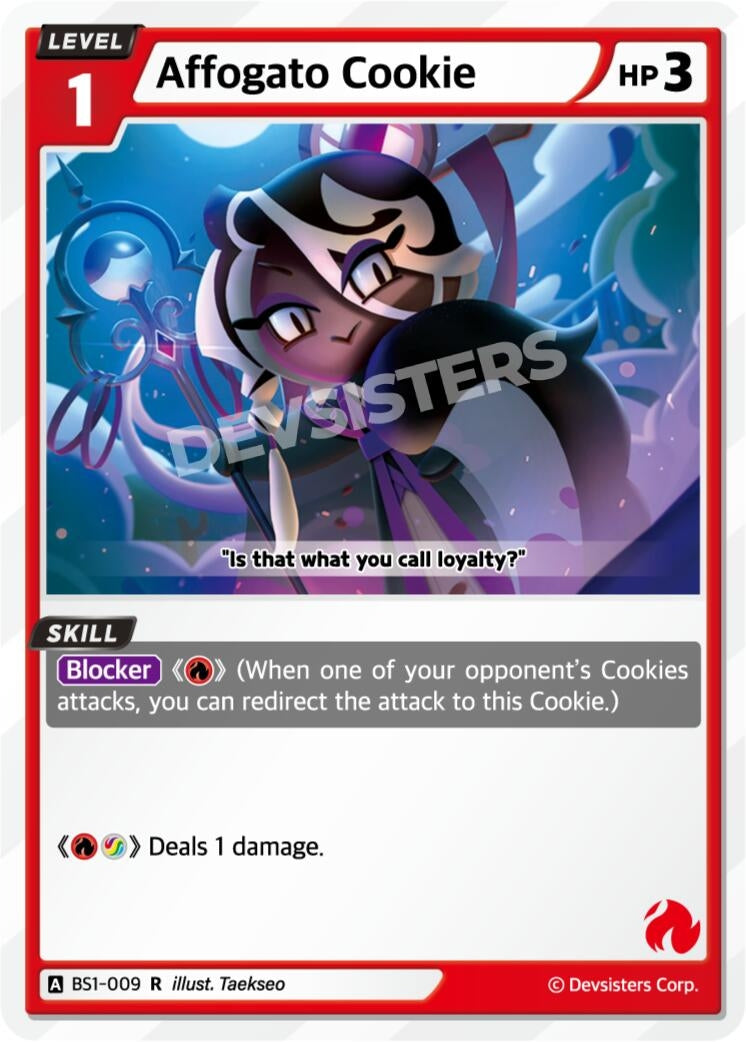 Image for Affogato Cookie (BS1-009) (BS1-BS2) - CookieRun: Braverse TCG