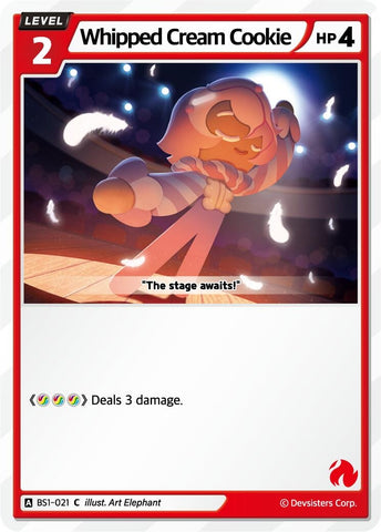 Image for Whipped Cream Cookie (BS1-021) (BS1-BS2) - CookieRun: Braverse TCG