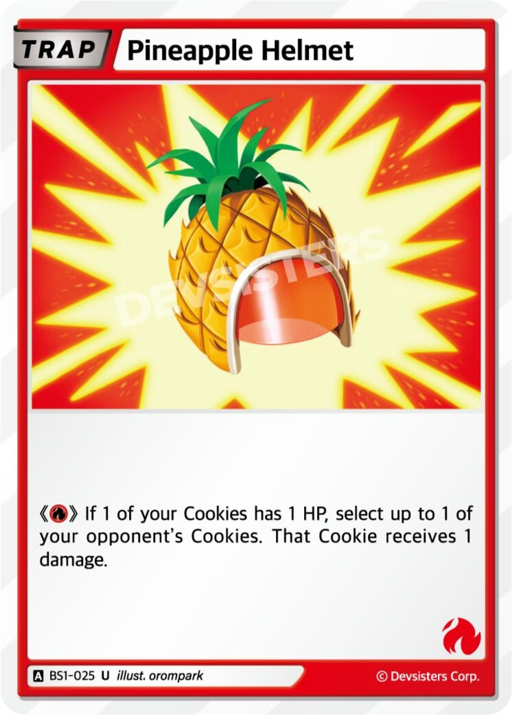 Image for Pineapple Helmet (BS1-025) (BS1-BS2) - CookieRun: Braverse TCG