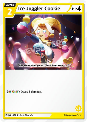 Image for Ice JugglerCookie (BS1-027) (BS1-BS2) - CookieRun: Braverse TCG