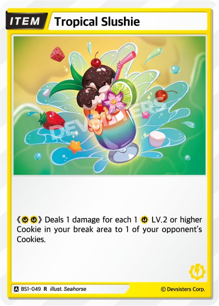 Image for Tropical Slushie (BS1-049) (BS1-BS2) - CookieRun: Braverse TCG