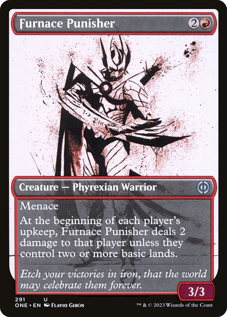 Punisseur de fournaise (Ichor d'exposition) [Phyrexia: Une seule volonté]