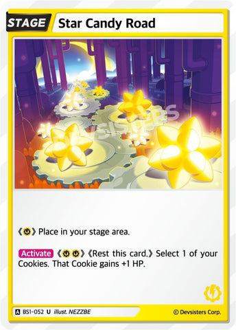 Image for Star Candy Road (BS1-052) (BS1-BS2) - CookieRun: Braverse TCG