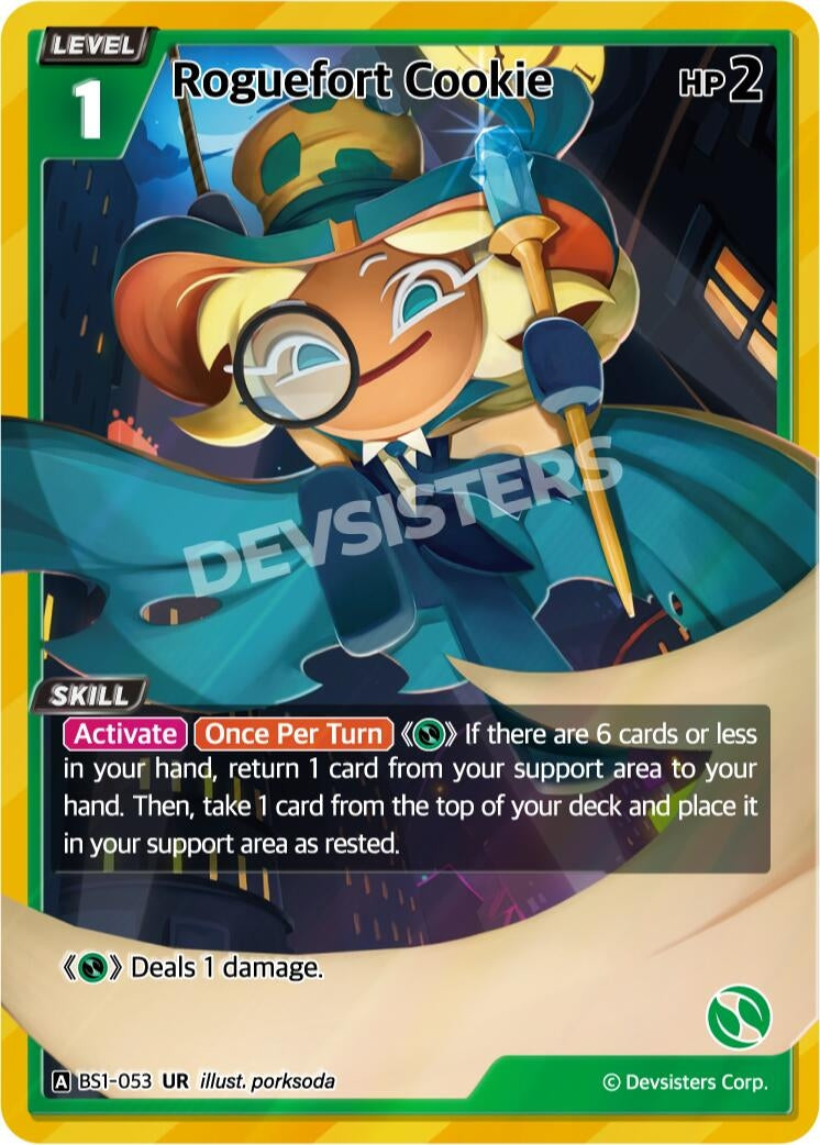 Image for Roguefort Cookie (BS1-053) (BS1-BS2) - CookieRun: Braverse TCG