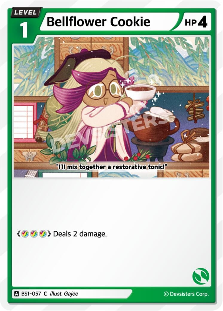 Image for Bellflower Cookie (BS1-057) (BS1-BS2) - CookieRun: Braverse TCG