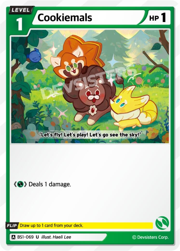Image for Cookiemals (BS1-069) (BS1-BS2) - CookieRun: Braverse TCG
