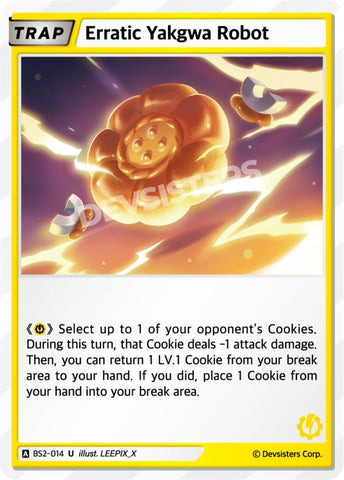 Image for Erratic Yakgwa Robot (BS2-014) (BS1-BS2) - CookieRun: Braverse TCG