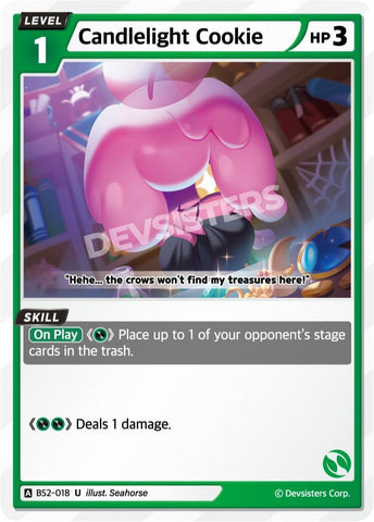 Image for Candlelight Cookie (BS2-018) (BS1-BS2) - CookieRun: Braverse TCG