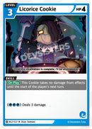 Image for Licorice Cookie (BS2-022) (BS1-BS2) - CookieRun: Braverse TCG