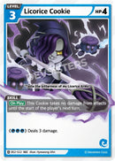 Image for Licorice Cookie (SEC) (BS2-022) (BS1-BS2) - CookieRun: Braverse TCG