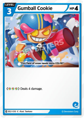 Image for Gumball Cookie (BS2-030) (BS1-BS2) - CookieRun: Braverse TCG