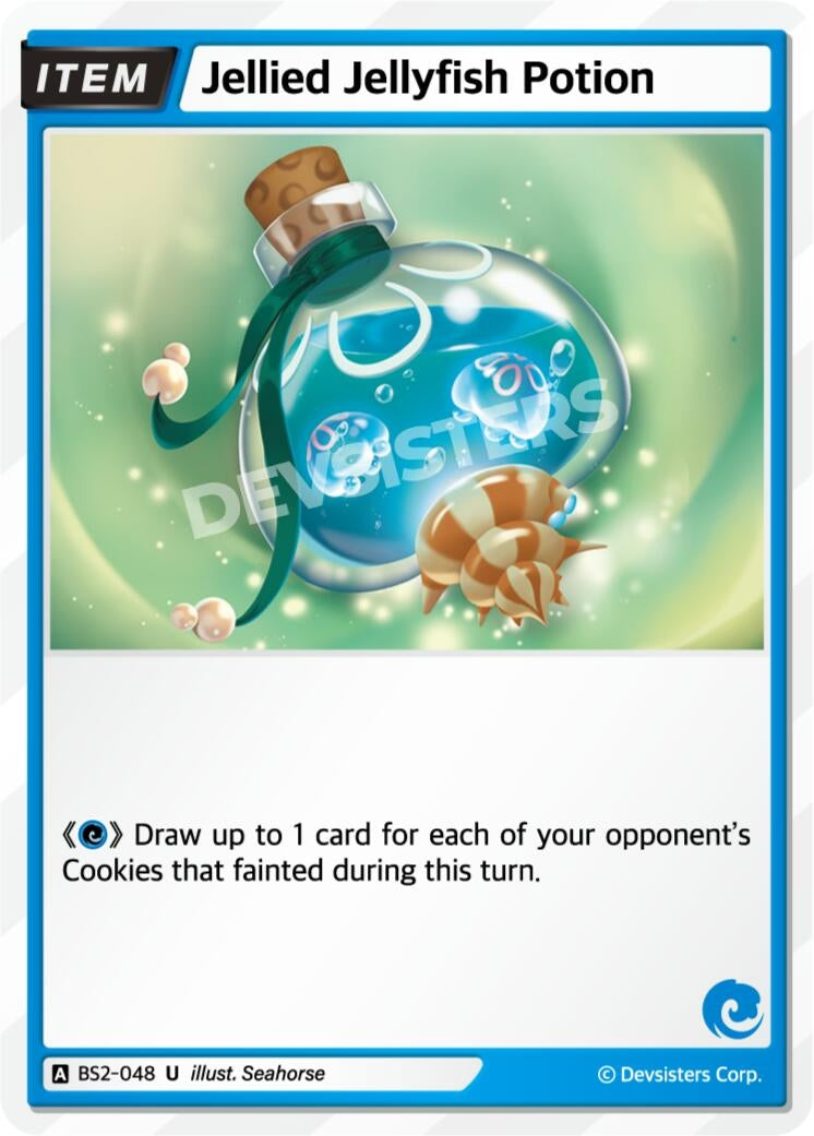 Image for Jellied Jellyfish Potion (BS2-048) (BS1-BS2) - CookieRun: Braverse TCG