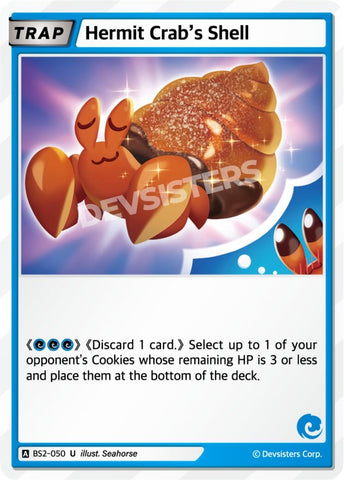 Image for Hermit Crab's Shell (BS2-050) (BS1-BS2) - CookieRun: Braverse TCG