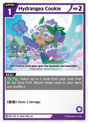 Image for Hydrangea Cookie (BS2-061) (BS1-BS2) - CookieRun: Braverse TCG