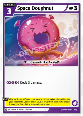 Image for Space Doughnut (BS2-063) (BS1-BS2) - CookieRun: Braverse TCG
