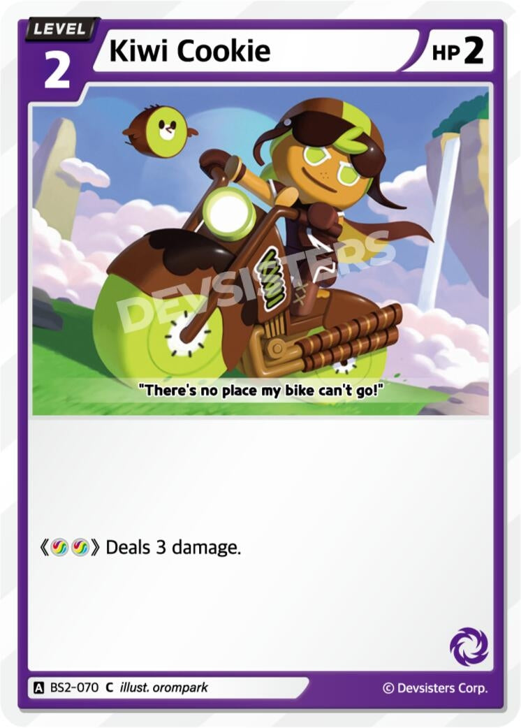 Image for Kiwi Cookie (BS2-070) (BS1-BS2) - CookieRun: Braverse TCG