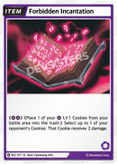 Image for Forbidden Incantation (BS2-077) (BS1-BS2) - CookieRun: Braverse TCG