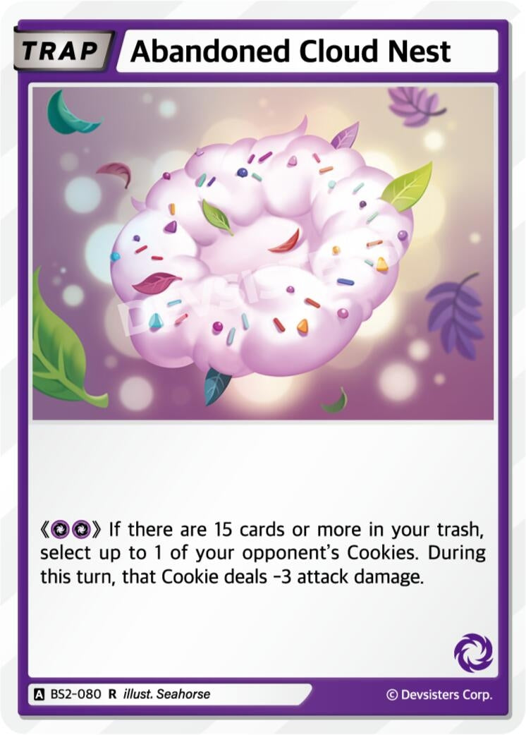 Image for Abandoned Cloud Nest (BS2-080) (BS1-BS2) - CookieRun: Braverse TCG