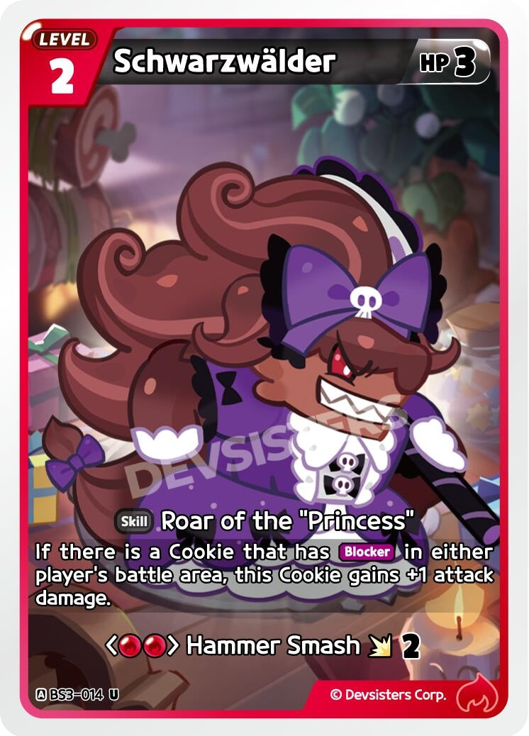 Image for Schwarzwalder (BS3-014) (BS3-BS4) - CookieRun: Braverse TCG