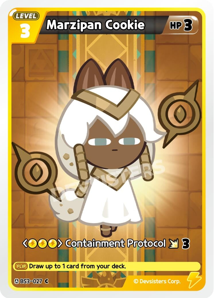 Image for Marzipan Cookie (BS3-027) (BS3-BS4) - CookieRun: Braverse TCG