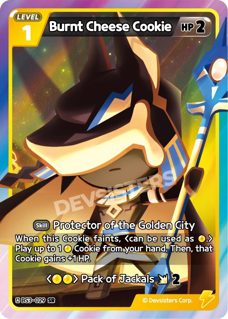 Image for Burnt Cheese Cookie (BS3-029) (BS3-BS4) - CookieRun: Braverse TCG