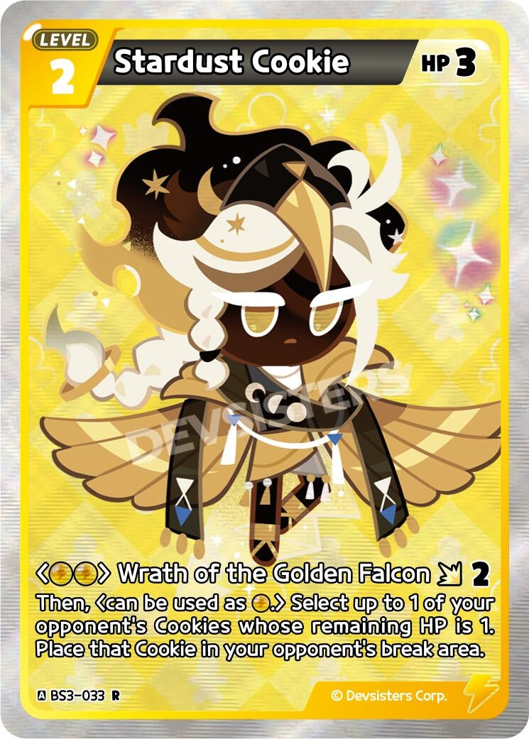 Image for Stardust Cookie (033) (BS3-033) (BS3-BS4) - CookieRun: Braverse TCG