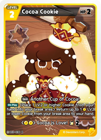 Image for Cocoa Cookie (BS3-038) (BS3-BS4) - CookieRun: Braverse TCG