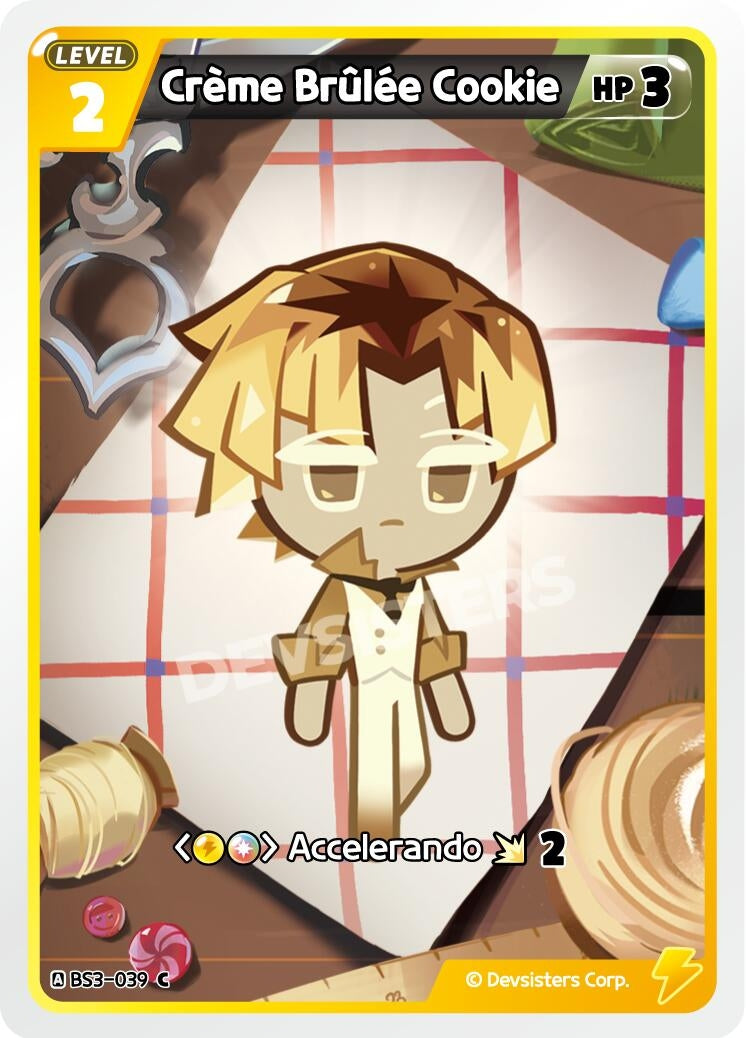 Image for Creme Brulee Cookie (BS3-039) (BS3-BS4) - CookieRun: Braverse TCG