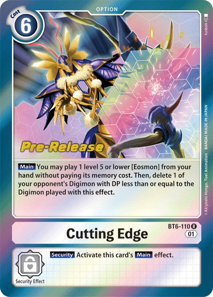 Vanguardia [BT6-110] [Cartas de prelanzamiento Double Diamond]