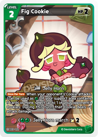 Image for Fig Cookie (BS3-051) (BS3-BS4) - CookieRun: Braverse TCG