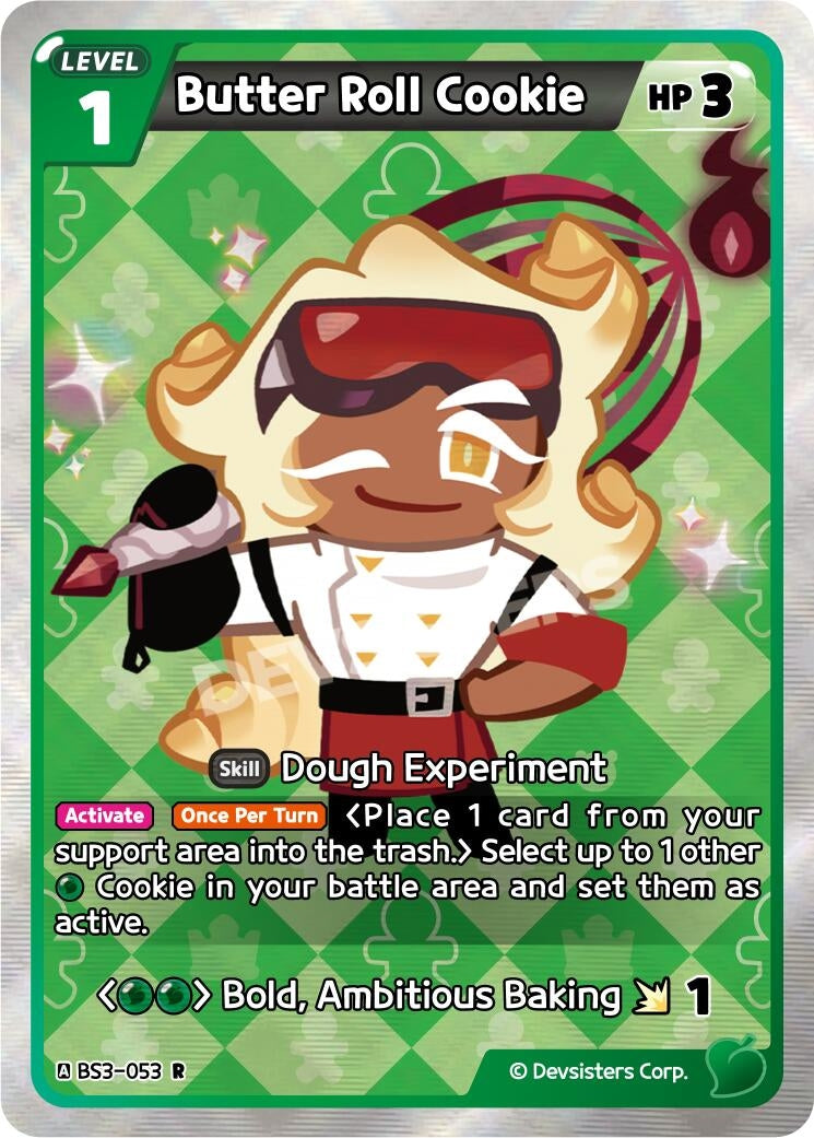 Image for Butter Roll Cookie (BS3-053) (BS3-BS4) - CookieRun: Braverse TCG