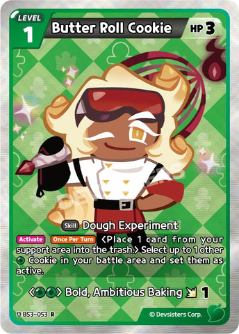 Image for Butter Roll Cookie (BS3-053) (BS3-BS4) - CookieRun: Braverse TCG