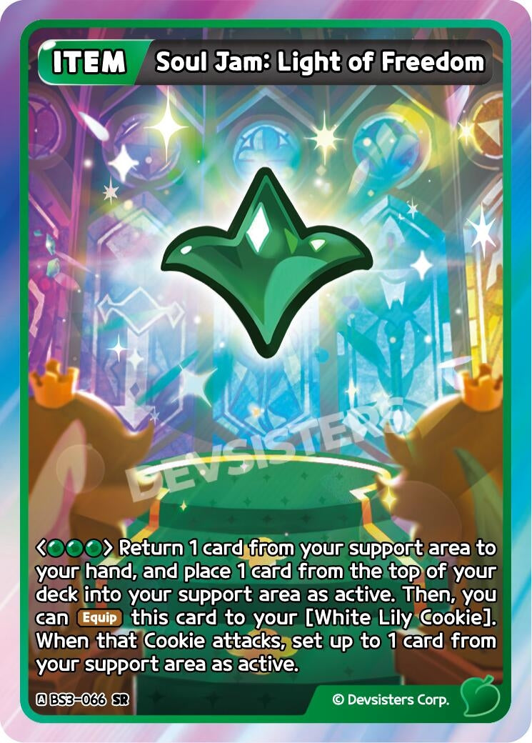 Image for Soul Jam: Light of Freedom (BS3-066) (BS3-BS4) - CookieRun: Braverse TCG