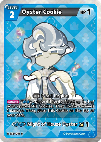 Image for Oyster Cookie (BS3-081) (BS3-BS4) - CookieRun: Braverse TCG