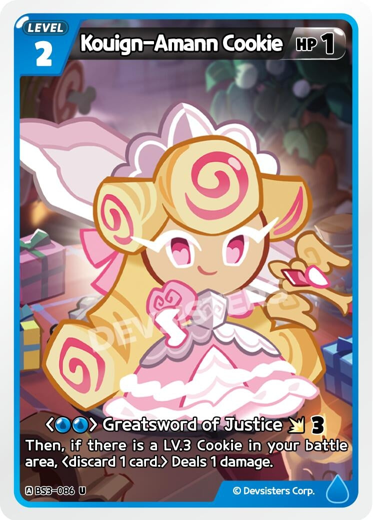Image for Kouign-Amann Cookie (BS3-086) (BS3-BS4) - CookieRun: Braverse TCG