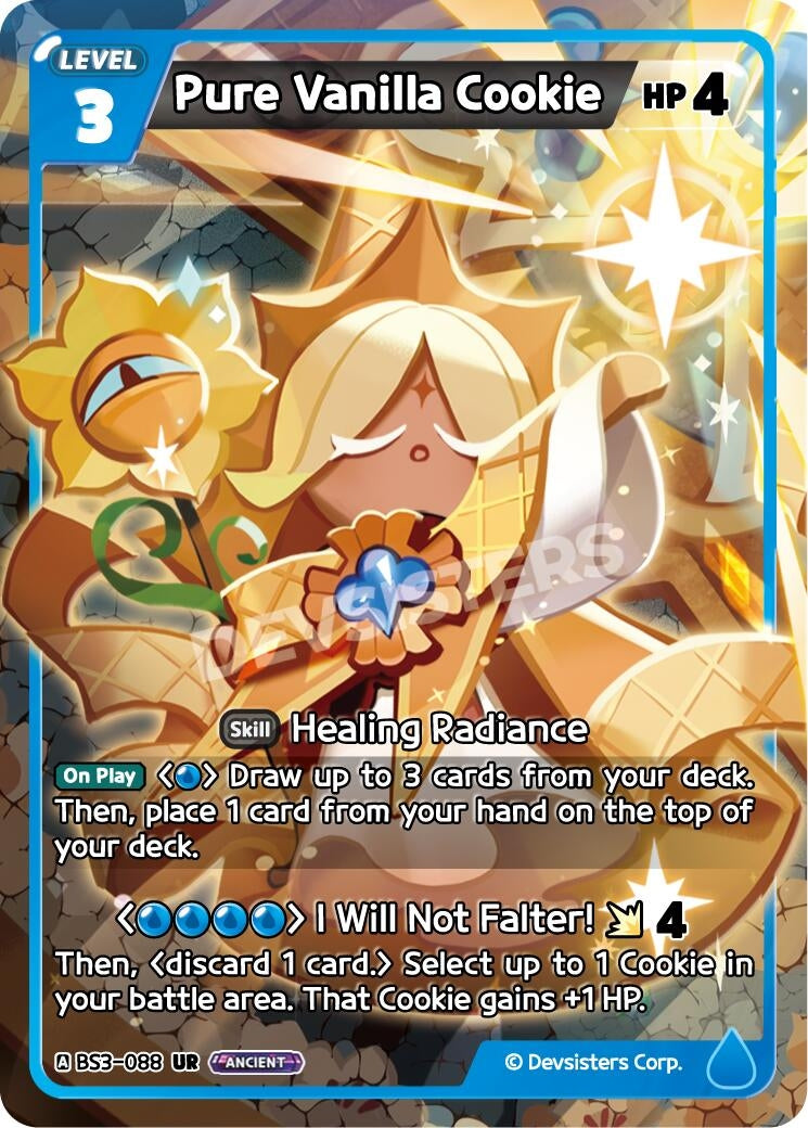 Image for Pure Vanilla Cookie (BS3-088) (BS3-BS4) - CookieRun: Braverse TCG