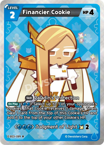 Image for Financier Cookie (089) (BS3-089) (BS3-BS4) - CookieRun: Braverse TCG
