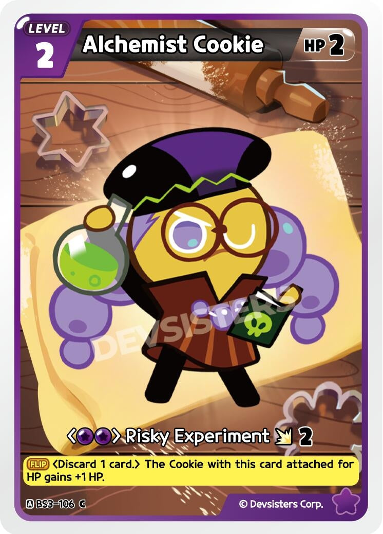 Image for Alchemist Cookie (106) (BS3-106) (BS3-BS4) - CookieRun: Braverse TCG