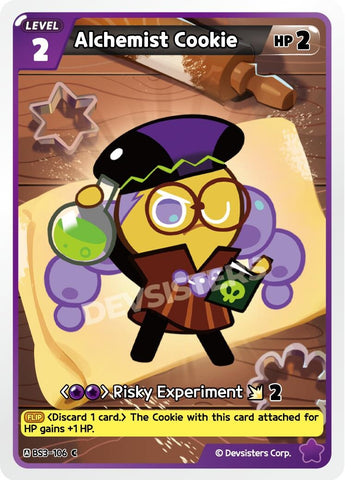 Image for Alchemist Cookie (106) (BS3-106) (BS3-BS4) - CookieRun: Braverse TCG