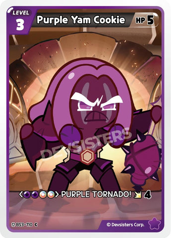 Image for Purple Yam Cookie (BS3-110) (BS3-BS4) - CookieRun: Braverse TCG
