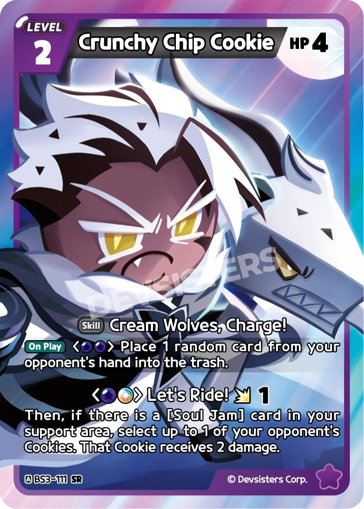 Image for Crunchy Chip Cookie (BS3-111) (BS3-BS4) - CookieRun: Braverse TCG