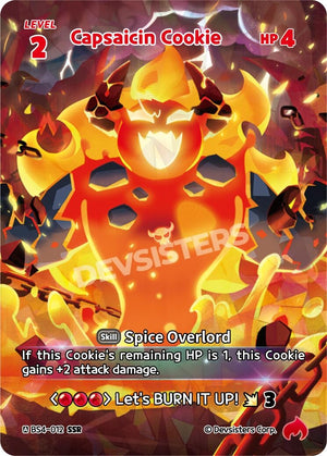 Image for Capsaicin Cookie (012) (SSR) (BS4-012) (BS3-BS4) - CookieRun: Braverse TCG