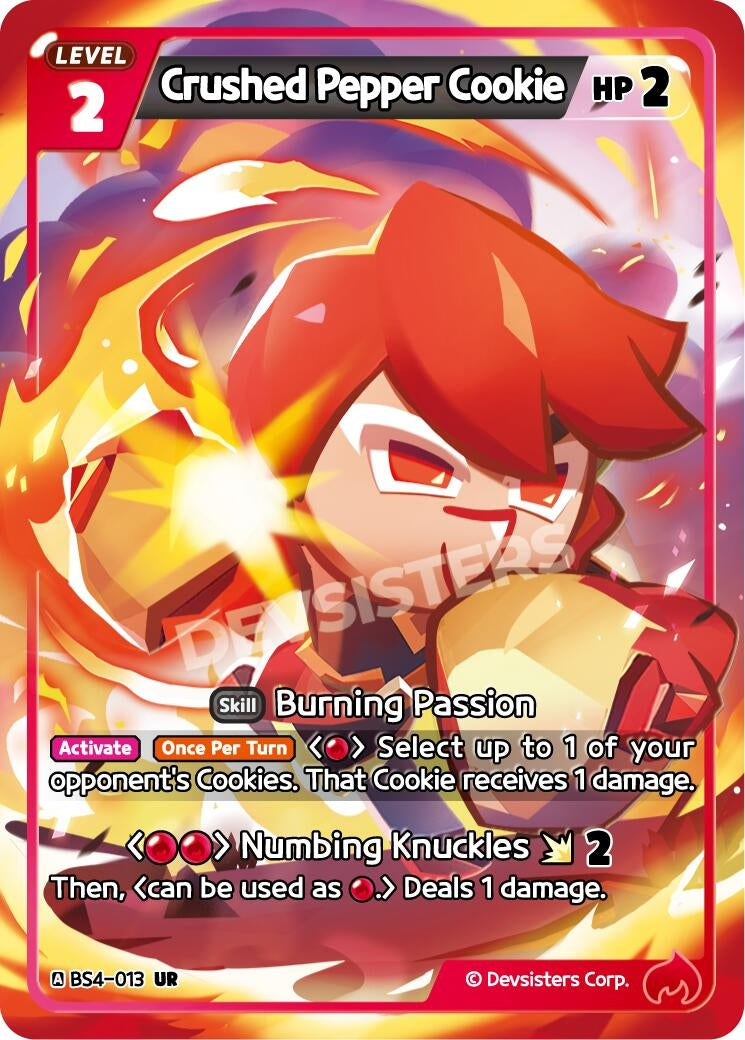 Image for Crushed Pepper Cookie (BS4-013) (BS3-BS4) - CookieRun: Braverse TCG