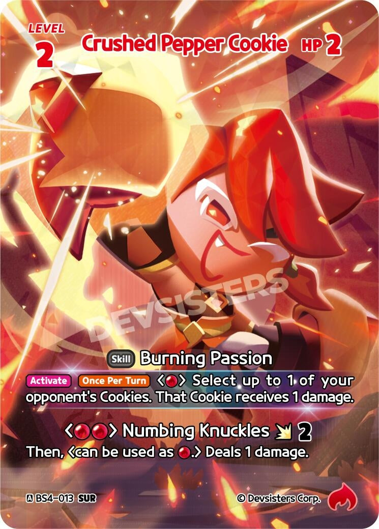 Image for Crushed Pepper Cookie (SUR) (BS4-013) (BS3-BS4) - CookieRun: Braverse TCG
