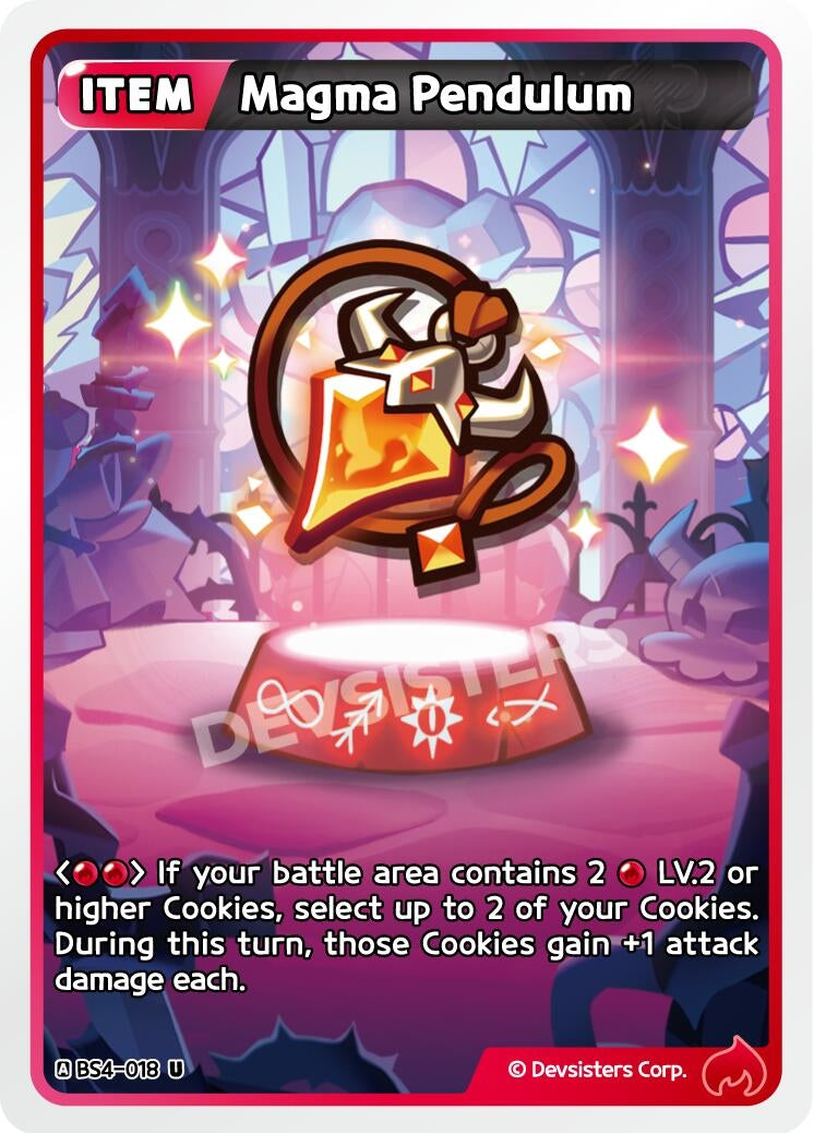 Image for Magma Pendulum (BS4-018) (BS3-BS4) - CookieRun: Braverse TCG
