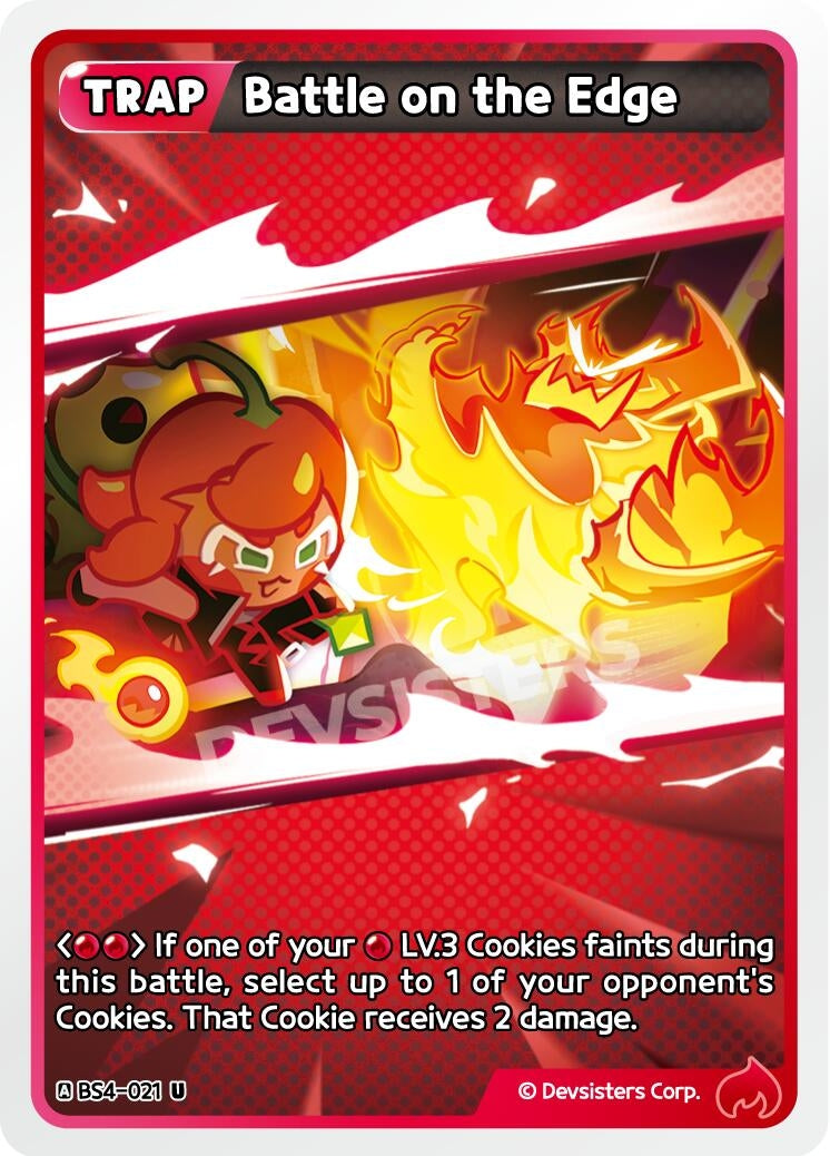 Image for Battle on the Edge (BS4-021) (BS3-BS4) - CookieRun: Braverse TCG