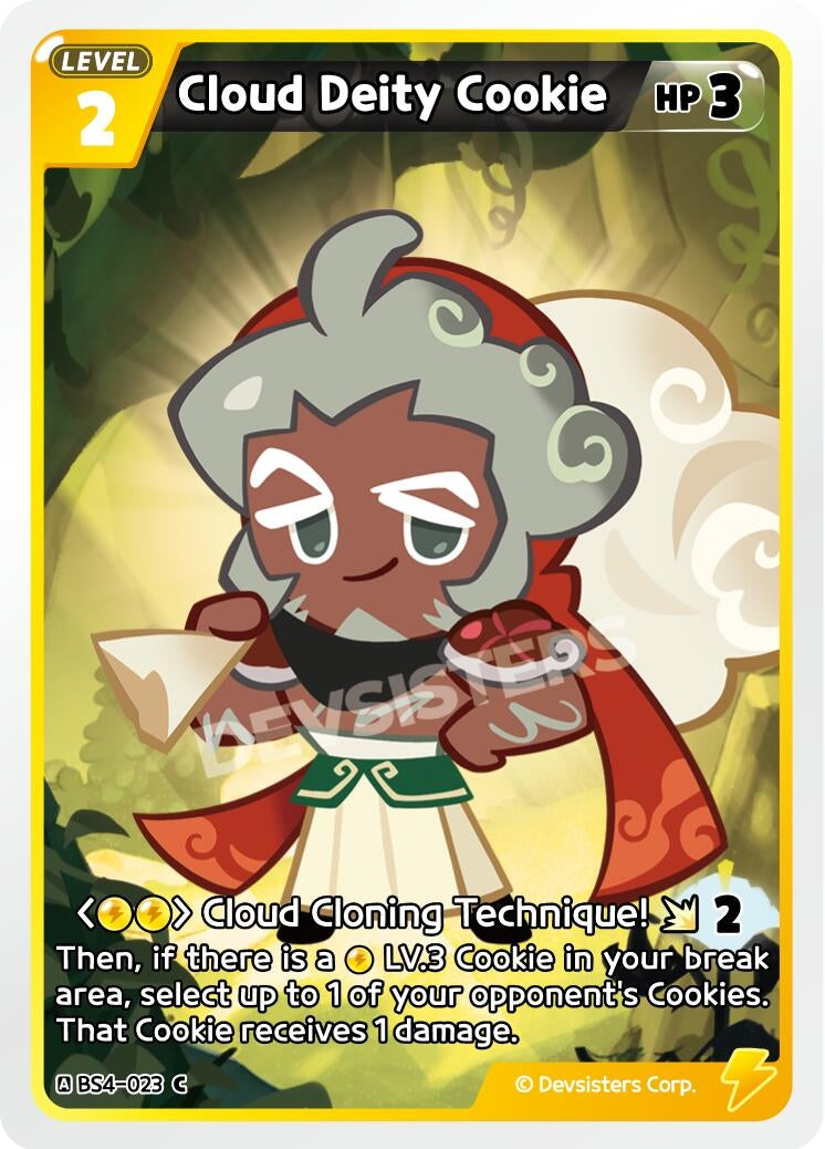 Image for Cloud Deity Cookie (BS4-023) (BS3-BS4) - CookieRun: Braverse TCG